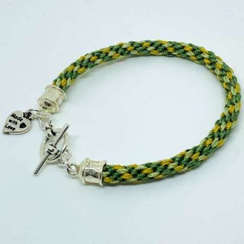 Classic Kumihimo Bracelet by Cindy Johnson ©2026, 8 strand Kumihimo Braid Class, Kumihimo bracelet, Kumihimo Class, Japanese braiding,