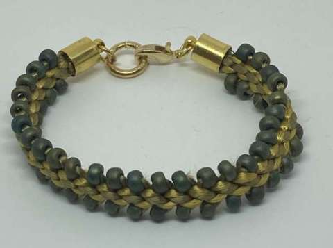 Trading Places Bracelet by Cindy Johnson ©2025, 8 strand Kumihimo Braid Class, Kumihimo bracelet, Braiding with beads, Kumihimo Class, Japanese braiding