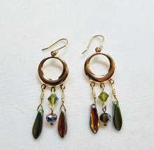 Exquisite Earrings 2024 Earrings, wire weaving.