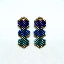  Heart Beep Earrings by Lori Ahlin©2026, Peyote Stitch Class, Beaded earrings, Seed bead earrings, Miyuki beads, Beaded earring class, Peyote class, Bead Class Henderson Nevada, Bead Class Las Vegas, Beaded Peyote earrings, Odd Count Peyote, Peyote Stitch