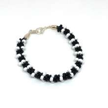 Striped Kumihimo Bracelet by Cindy Johnson ©2026, 8 strand Kumihimo Braid Class, Kumihimo bracelet, Kumihimo Class, Braiding with beads,  Japanese braiding, 