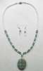 Beaded Luck Necklace by Rene' Despres©2024, Adding beads onto soft flex wire, Adding a Clasp & Open/Close Jump Rings