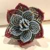 French Beaded Succulent by Charlene Furukawa©2026, Wire Shaping, French Beading, Wire Shaping Class Henderson Nevada, French Beading Class Henderson Nevada, Wire Shaping Class Las Vegas Nevada, French Beading Class Las Vegas Nevada, 