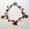 Santa’s Charm Bracelet by Rene' Despres©2026 All Right Reserved Bead class, Bracelet class Henderson, NV Las Vegas, NV