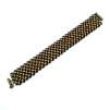 Super Herringbone Bracelet by Cindy Johnson ©2026, Two Hole Bead Bracelet, Herringbone Bracelet