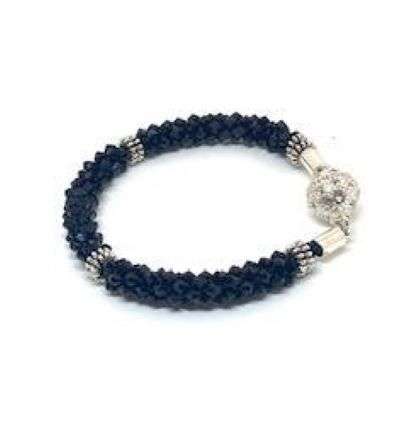 Bicone Beauty Cindy Johnson ©2026, 8 strand Kumihimo Braid Class, Kumihimo bracelet, Braiding with beads, Kumihimo Class, Japanese braiding