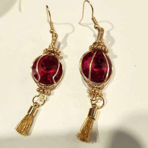 Gung Hay Fat Choy! by Charlene Furukawa©2025, Wire Shaping, Wire Weaving, Wire Class, Wire Shaping Class, Wire Bezel Making Class, Wire Weaving Class Henderson Nevada, Wire Shaping Class Henderson Nevada, Wire Bezel Making Class Henderson Nevada Wire Weav