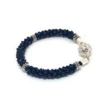 Bicone Beauty Cindy Johnson ©2026, 8 strand Kumihimo Braid Class, Kumihimo bracelet, Braiding with beads, Kumihimo Class, Japanese braiding